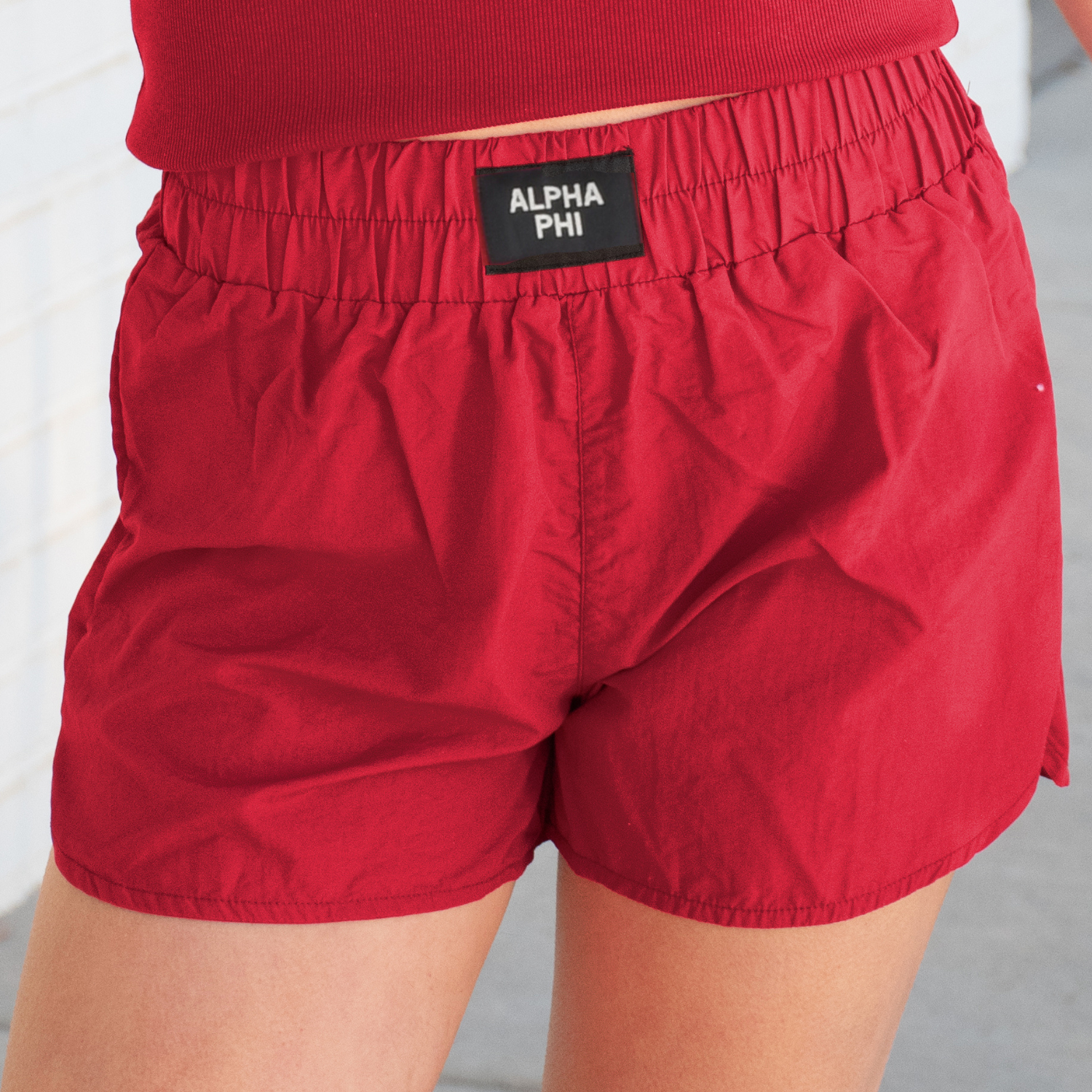 OG-SHORT  ALPHA PHI MAROON