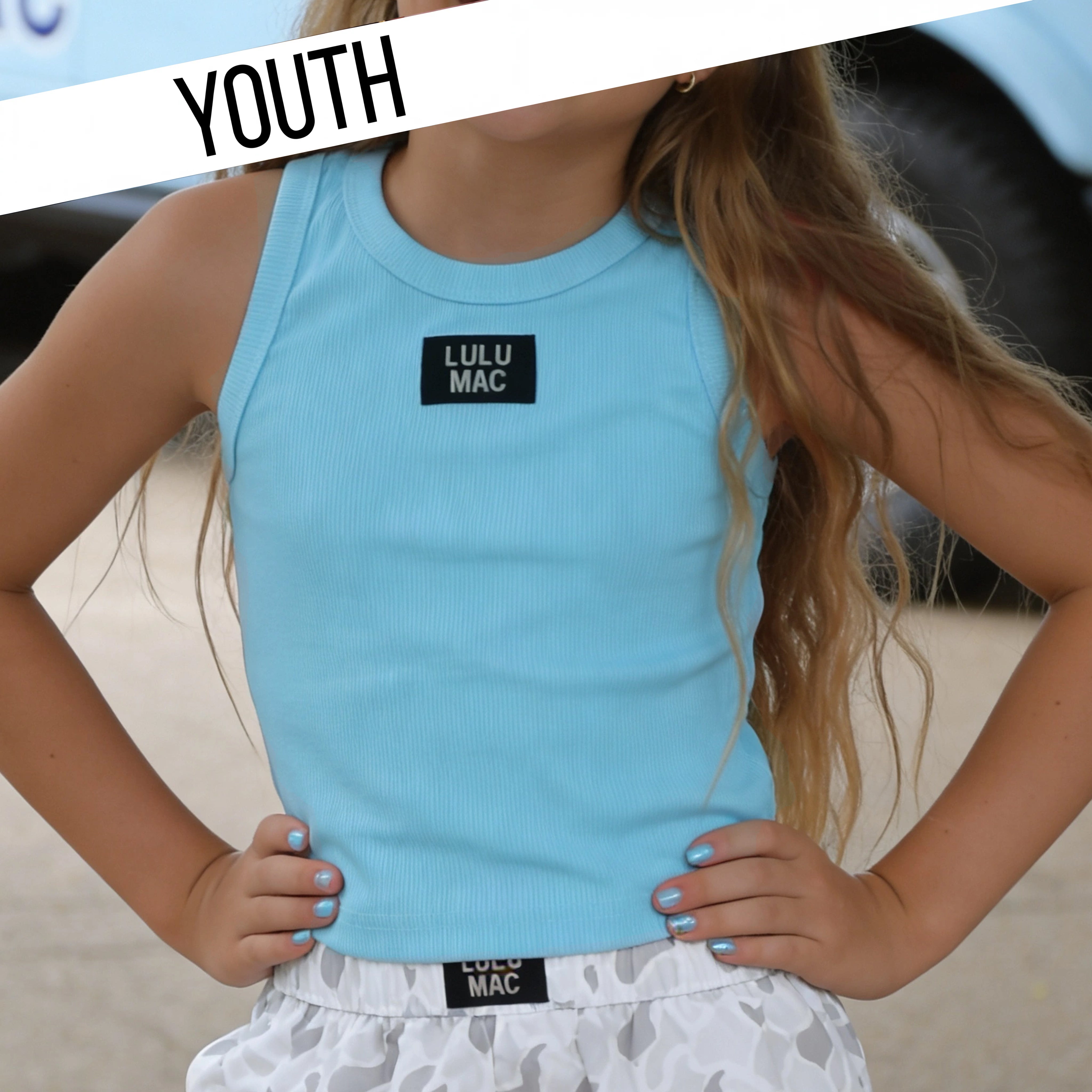 LM-KTK-1000 TURQ KIDS SOLID TANK