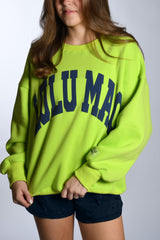 LM-SW-1007 Chartruese/Deep Blue Puff