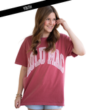 KD-STR-1000 Stripe Crimson Youth Comfort Colors Tee