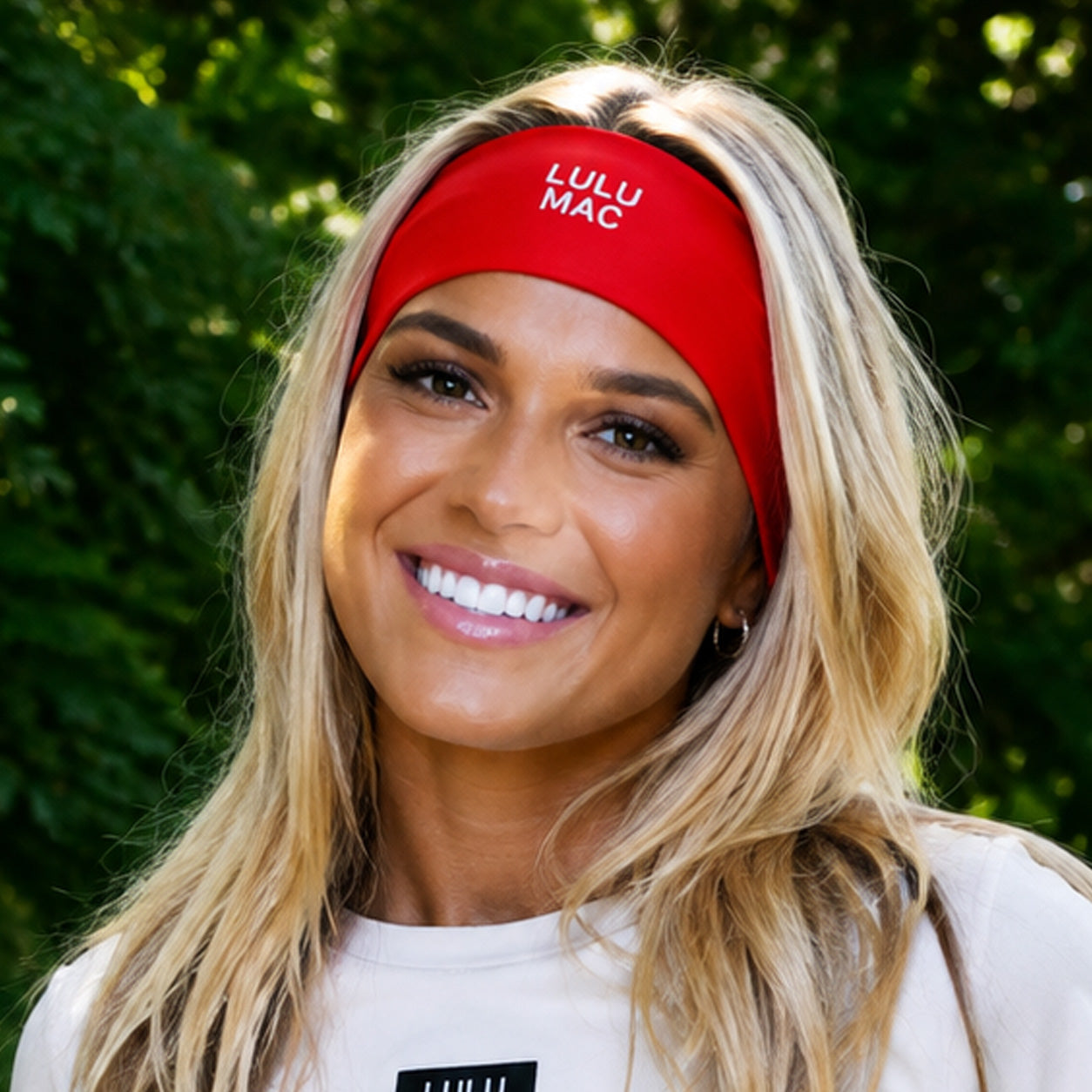 LM-HB-1000 Lulu Mac Headband - Red