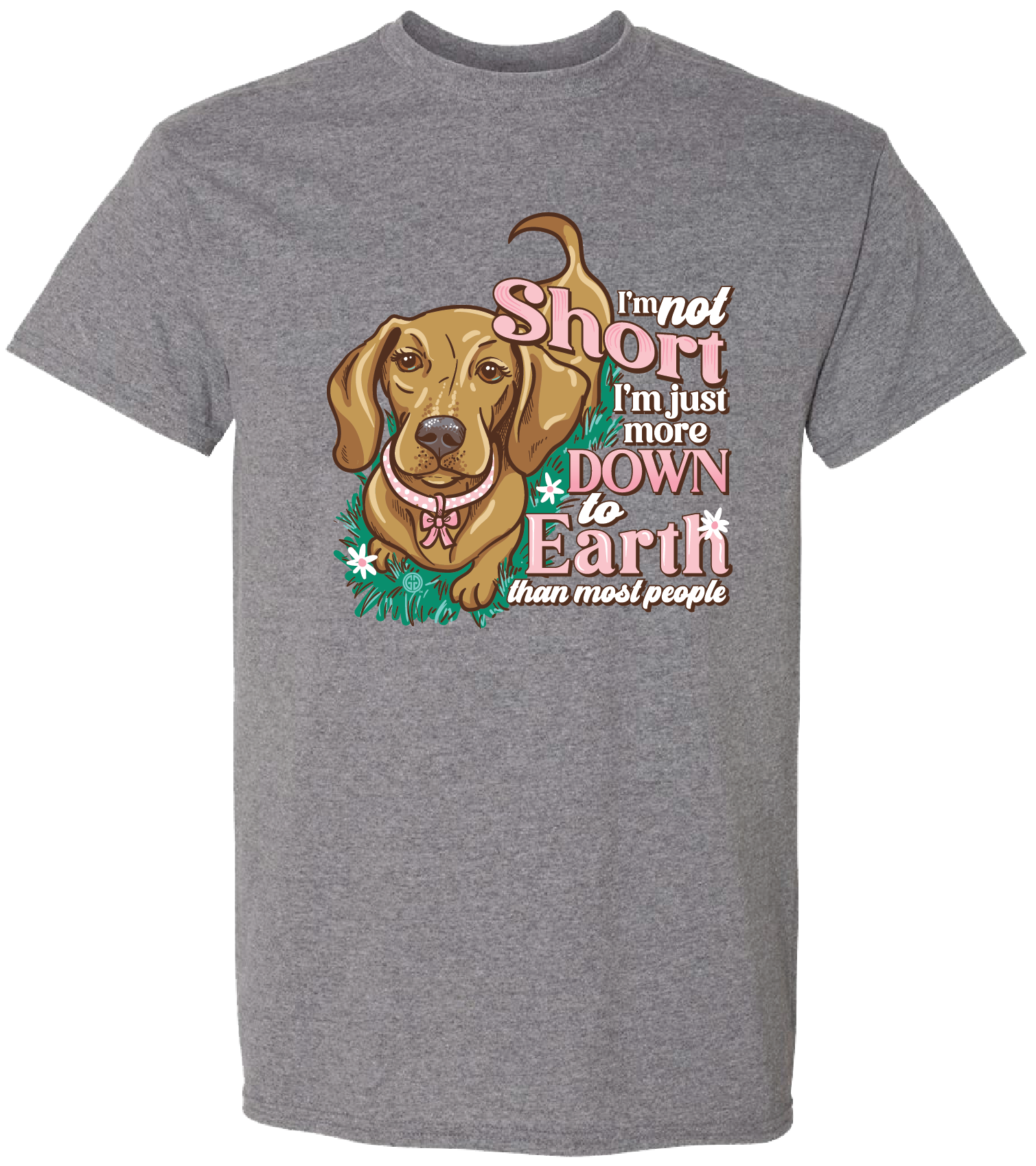 2696 Down to Earth SS Graphite Heather