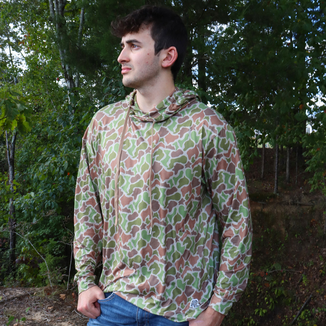 SL-2730 Southern Limit Pullover Dark Camo