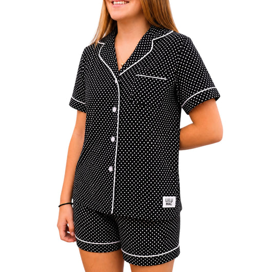 LM-PJ-1000 BLACK/WHITE DOT