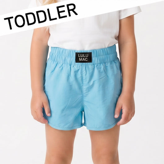 TD-SH-1000-LIGHT BLUE TODDLER SOLID SHORT