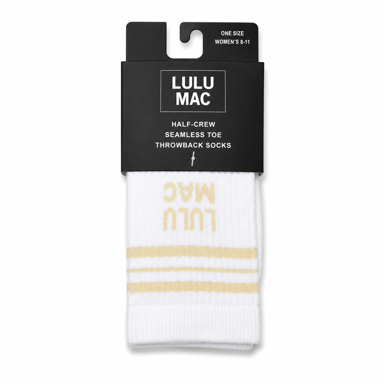 LM-SO-1001 Lulu Mac Socks Single Pair - BEIGE