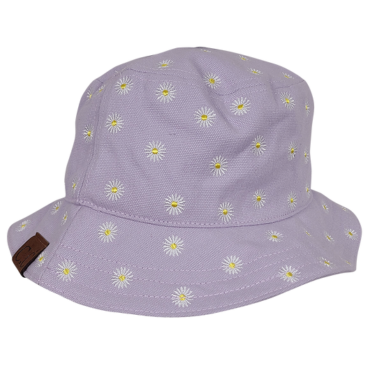 KB-005 C.C Daisy Rain Bucket Hat Lavender