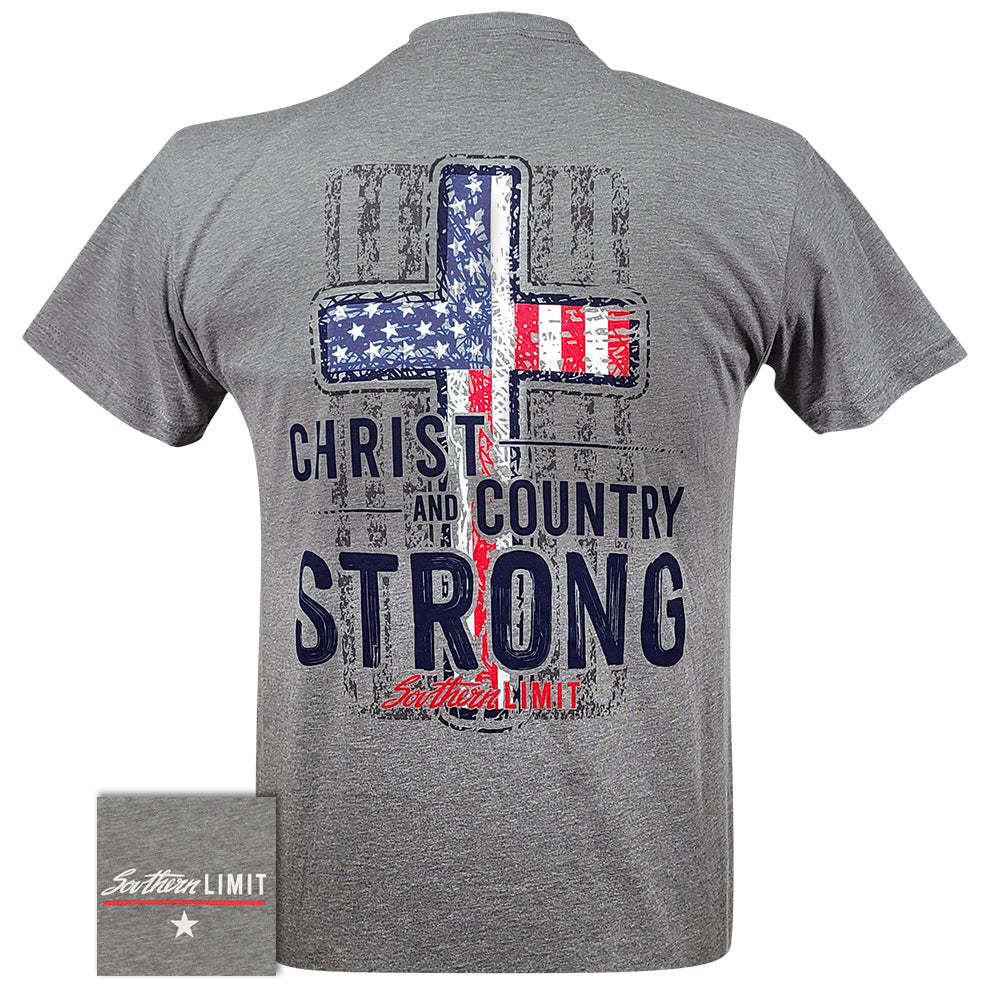 SL-95 Southern Limit Christ Strong - Dark Heather