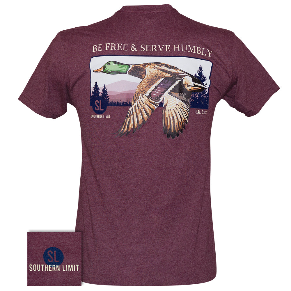 SL-102 Southern Limit Be Free - Heather Maroon