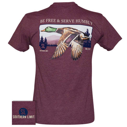 SL-102 Southern Limit Be Free - Heather Maroon