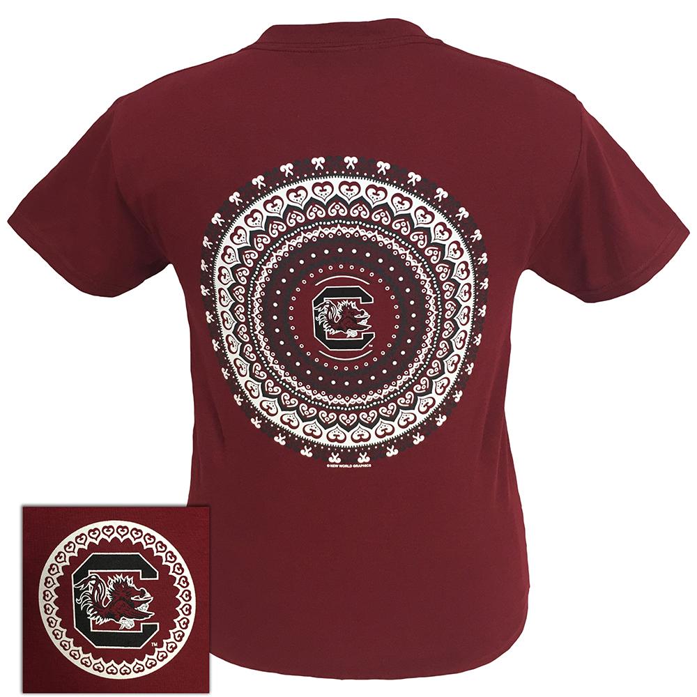 South Carolina Mandala Garnet SS