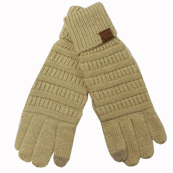 G-20 C.C Metallic Gold Gloves