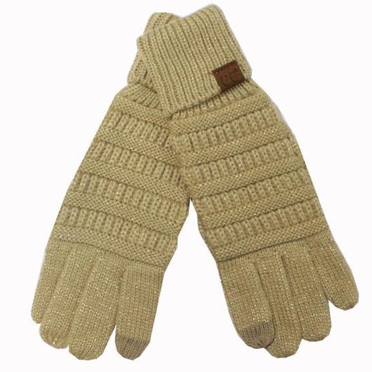 G-20 C.C Metallic Gold Gloves
