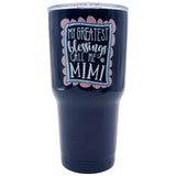 TB2468 Greatest Blessings Mimi Stainless Steel Tumbler