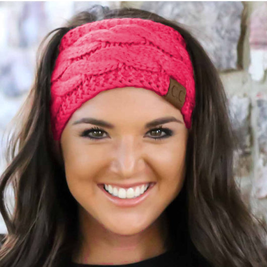 HW-20 NEW CANDY PINK HEADWRAP