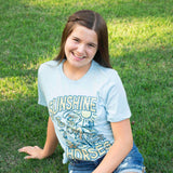 Lulu Mac 96-Sunshine Horse SS-Heather Ice Blue