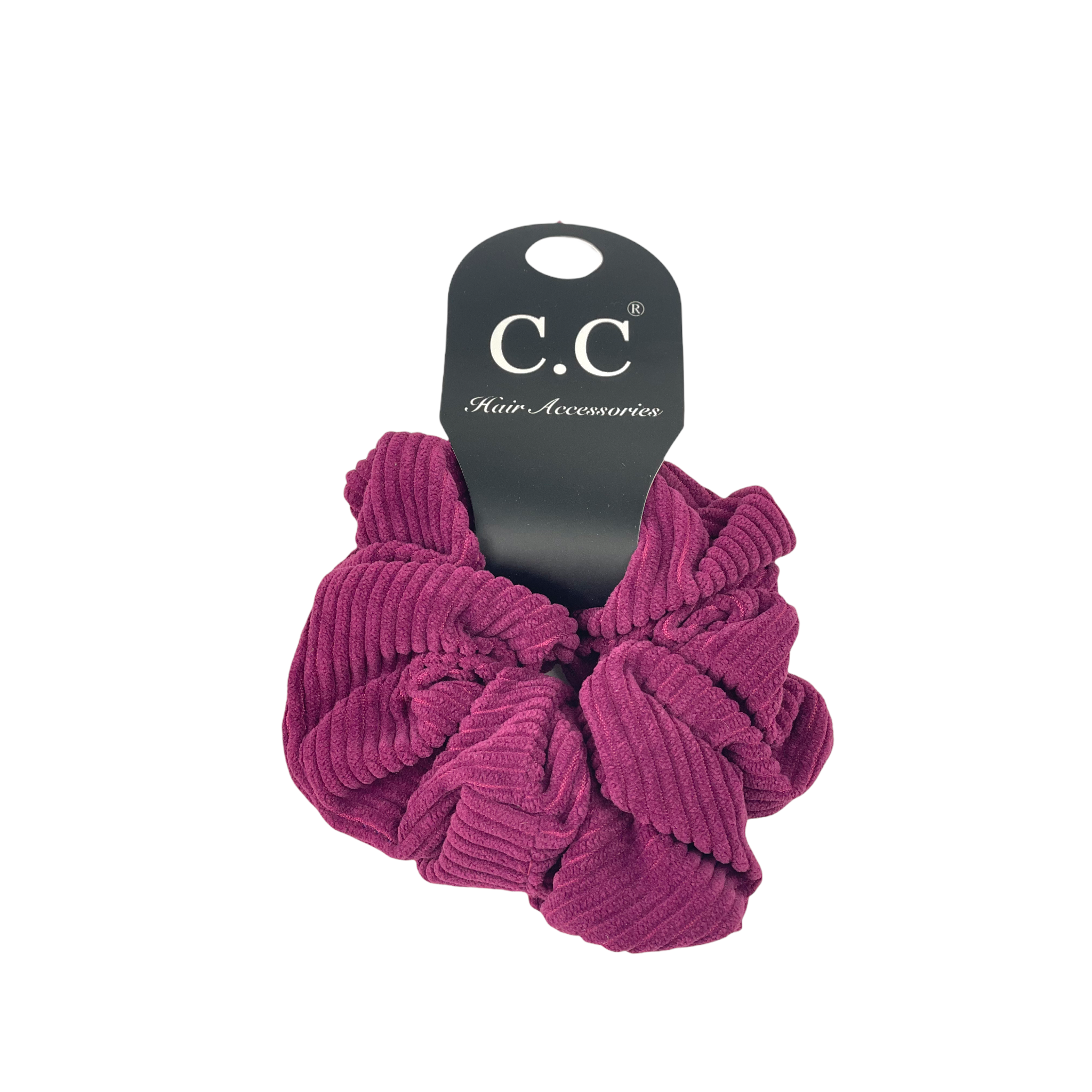 SCR-03 C.C CORDUROY SCRUNCHIE COCO BERRY