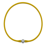 SN-2649 SILICONE NECKLACE YELLOW