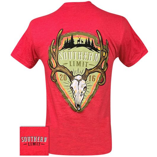 SL-105 Southern Limit Deer Head Arrowhead SS-Red